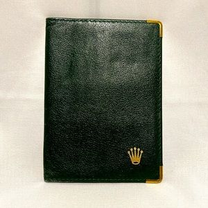 Rolex Leather Small wallet